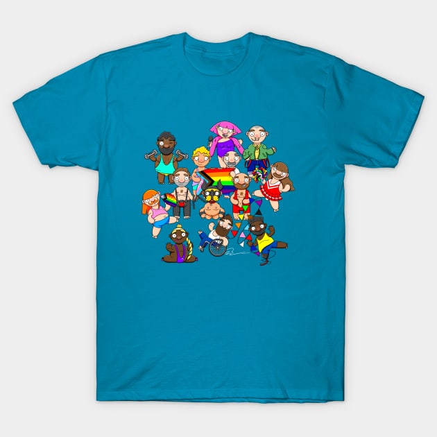 Gaggle of Pride T-Shirt by LoveBurty